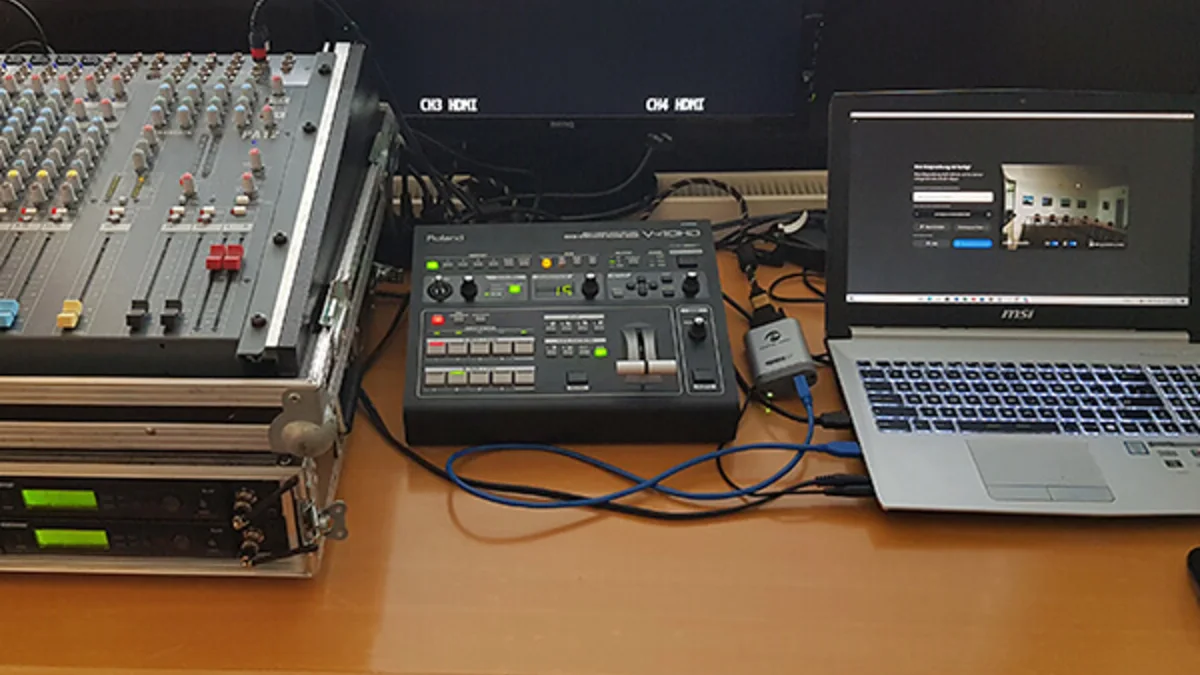 Eventservice und Operating mit Bildregie, Videotechnik und Tontechnik